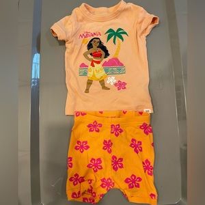 Baby Gap Disney Moana pajama set